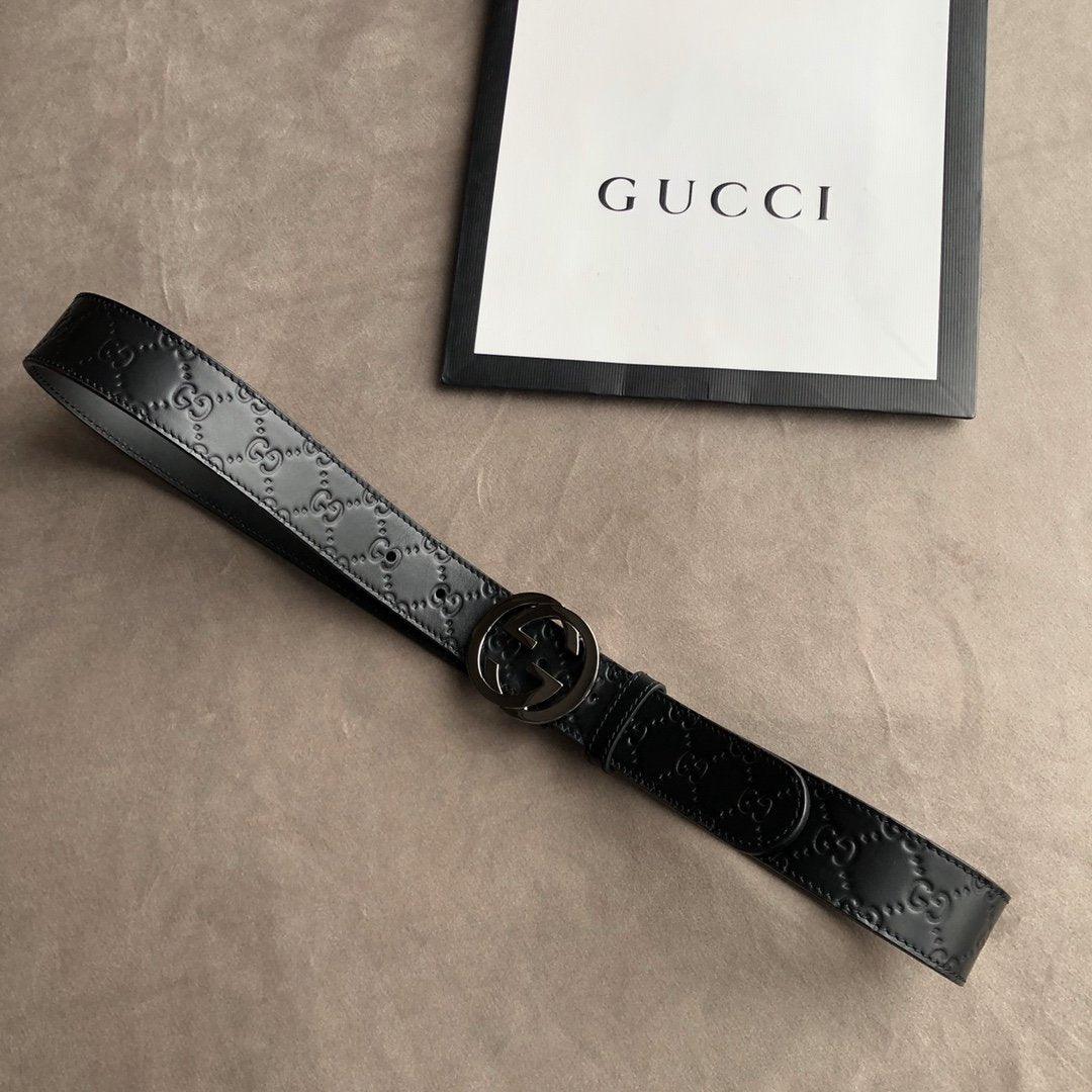 Gucci Black Belt