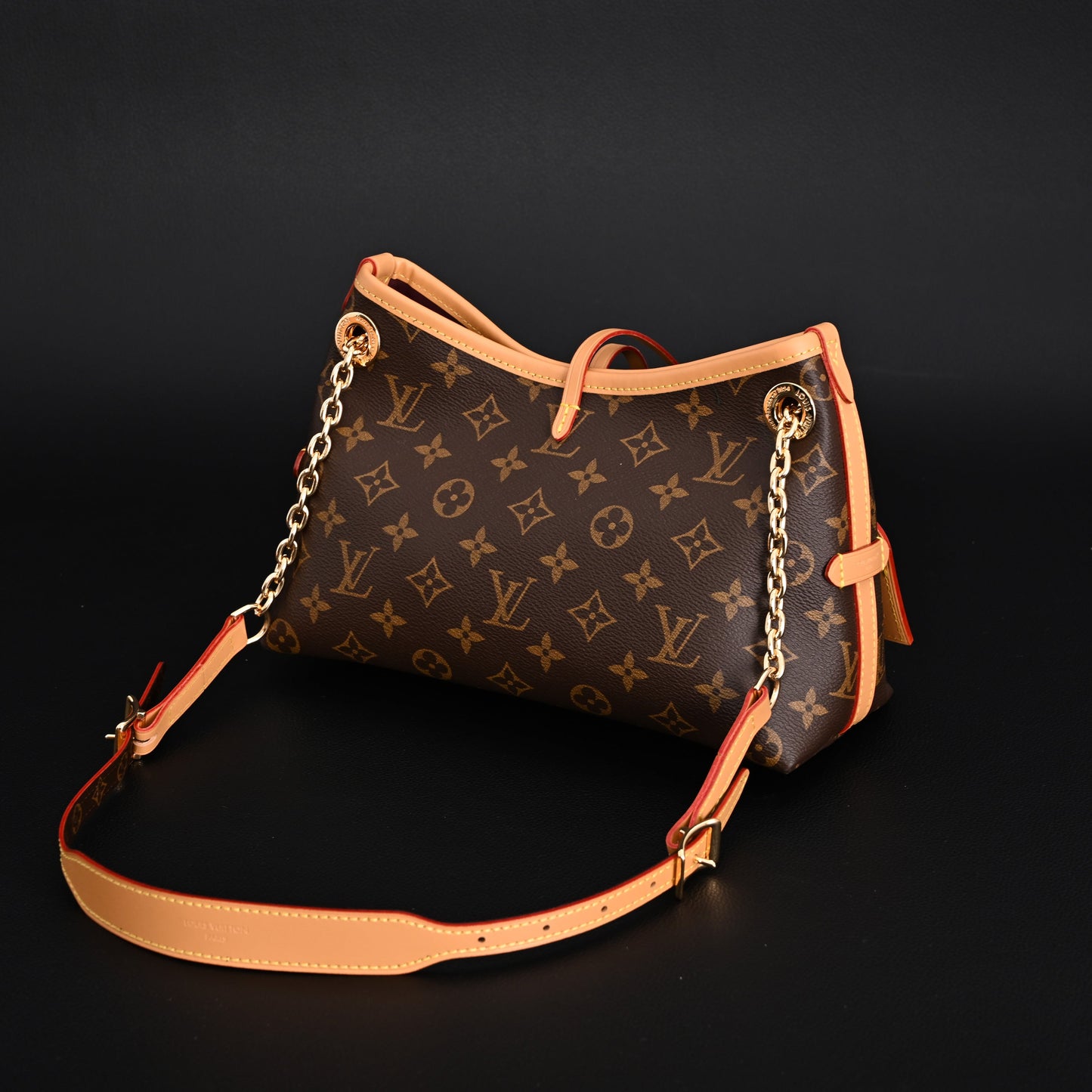Louis Vuitton CarryAll BB Monogram Canvas Shoulder Bag – Classic Brown (M13014)