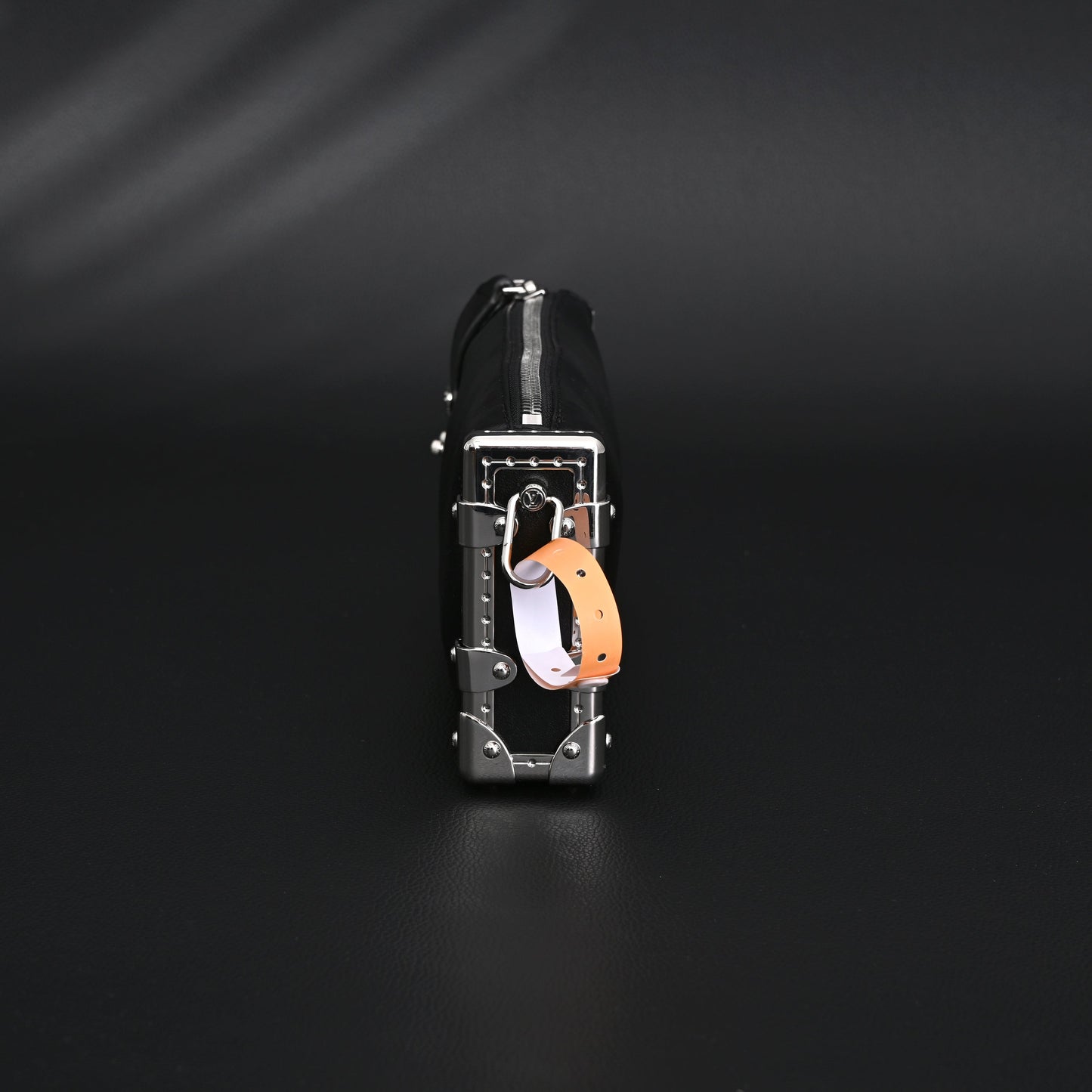 Louis Vuitton Soft Trunk Monogram Black Leather Crossbody Bag