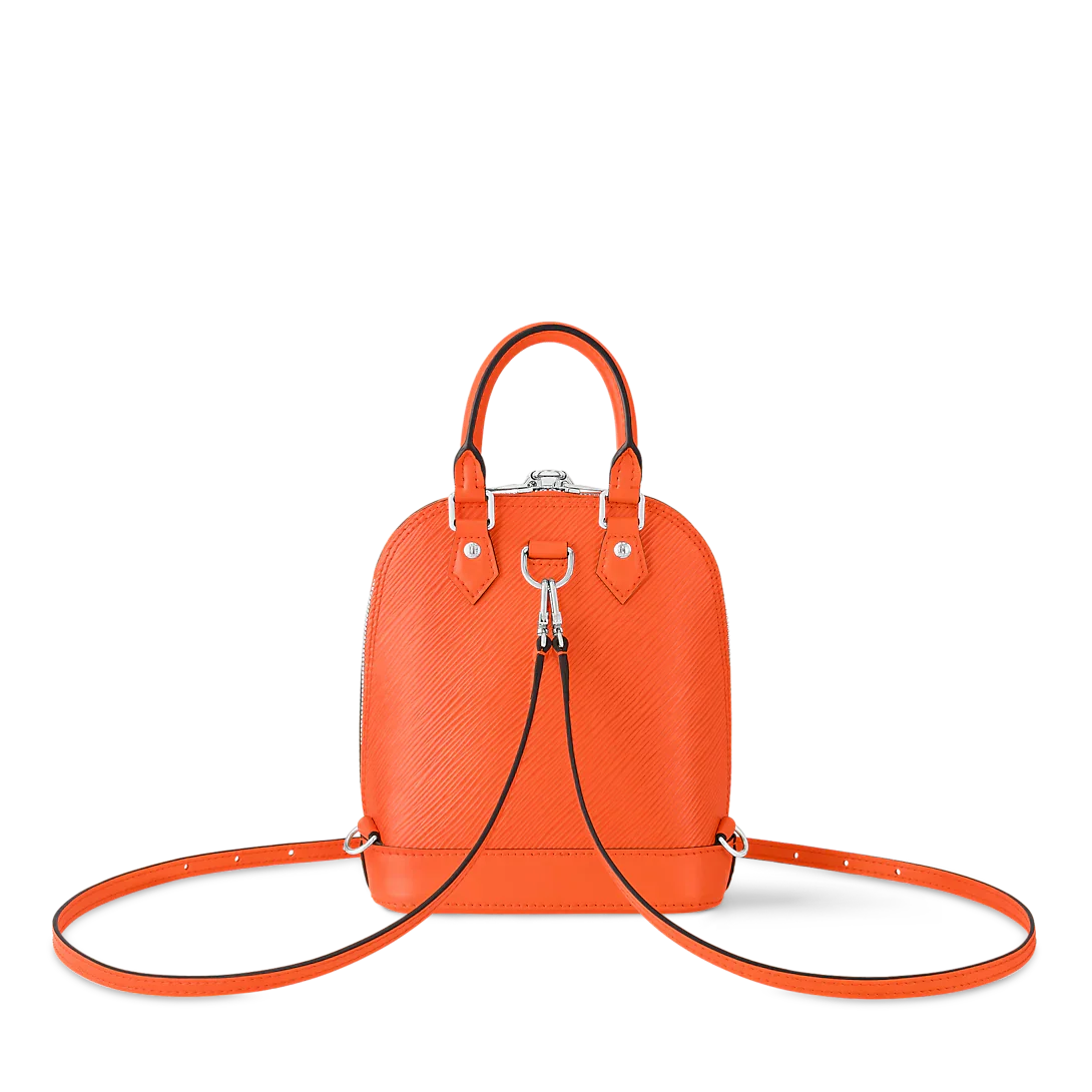 Louis vuitton Alma Backpack epi orange