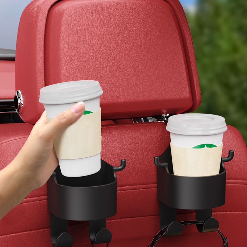Pxcxu Car Seat Headrest Cup Holder with Hooks