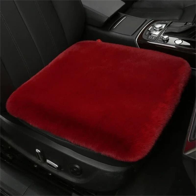 Pxcxu Plush Car Seat Cushion