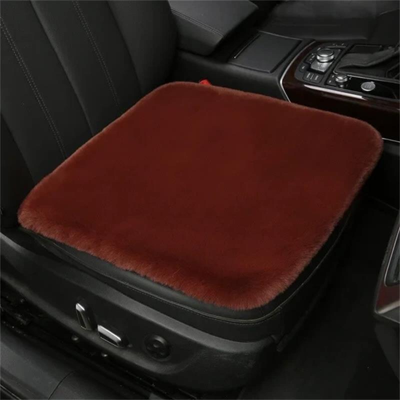 Pxcxu Plush Car Seat Cushion