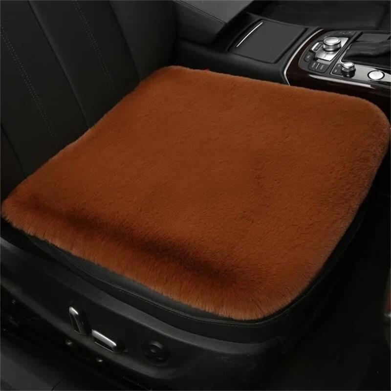 Pxcxu Plush Car Seat Cushion