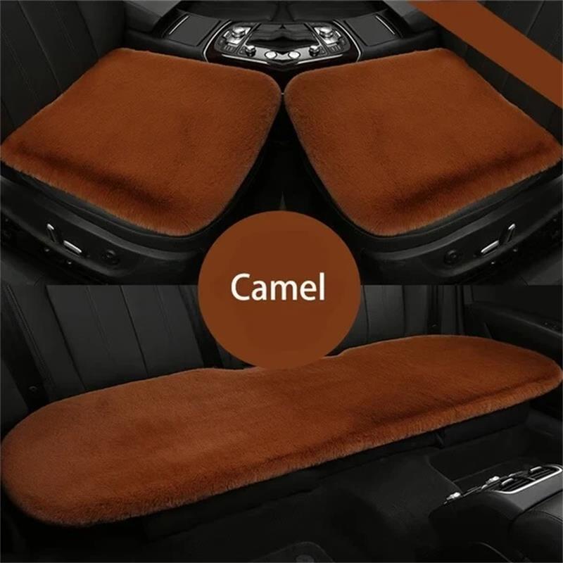 Pxcxu Plush Car Seat Cushion