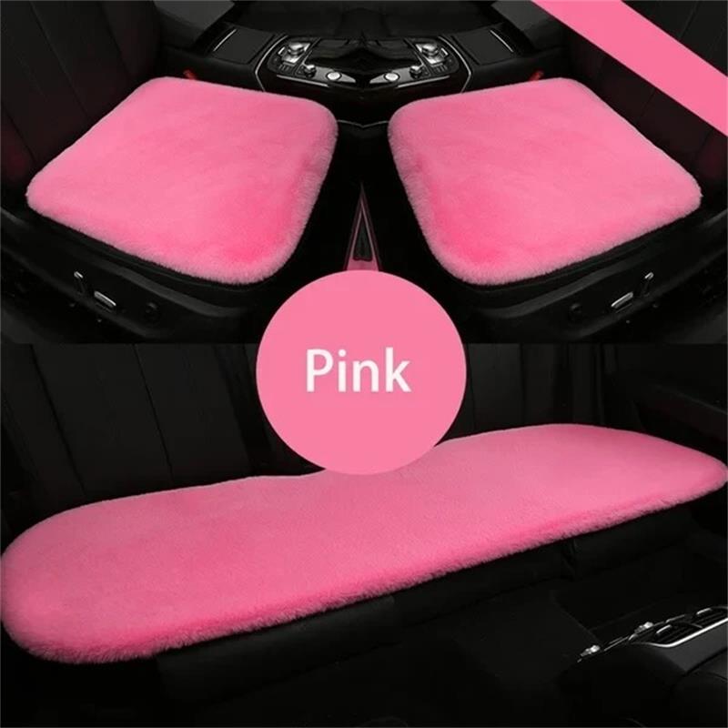 Pxcxu Plush Car Seat Cushion