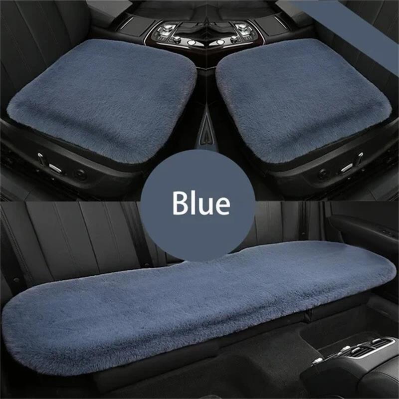 Pxcxu Plush Car Seat Cushion