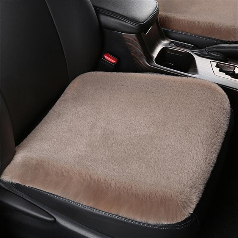 Pxcxu Plush Car Seat Cushion