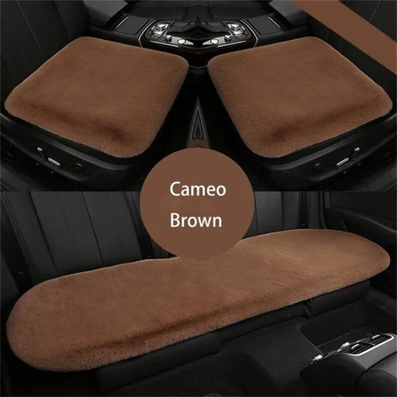 Pxcxu Plush Car Seat Cushion