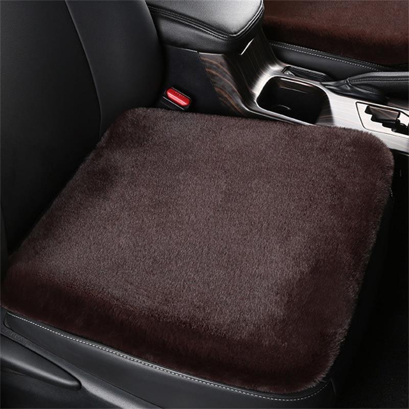 Pxcxu Plush Car Seat Cushion
