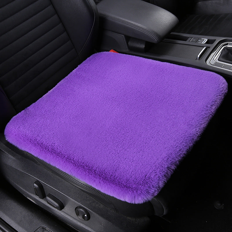 Pxcxu Plush Car Seat Cushion