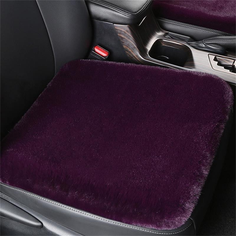 Pxcxu Plush Car Seat Cushion